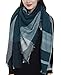 Dimore Trendy Plaid Blanket Scarf Women Big Oversized Long Scarves Warm Winter Tartan Checked Shawl Wrap Scarf Gift…