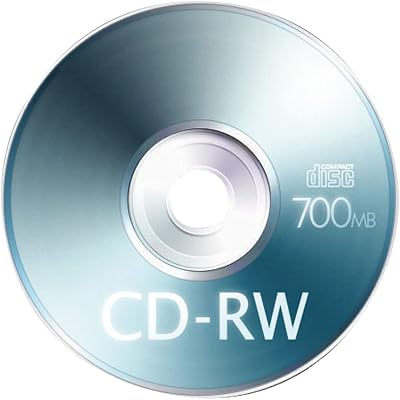 Q-Connect CD-RW 80 Min 700MB 4x Speed Recordable Rewritable Disc Slim Jewel Case