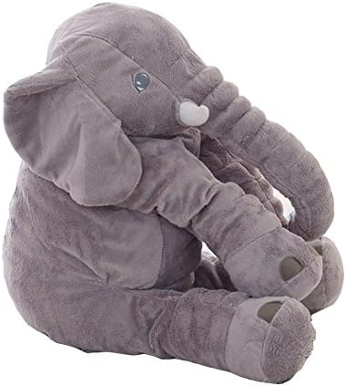 Sealands Long Nose Big Stuffed Cute Elephant Doll Super Soft Plush Stuff Toys Lumbar Cushion for Baby, Kids and Adult Pillow