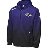 Baltimore Ravens Ascent 2009 Sideline Drift Full Zip Fleece Hooded Jacket