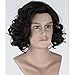 Angelaicos Men's Short Black Wig