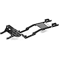 INJORA LCG Carbon Fiber Chassis Kit Frame Girder-Low Center of Gravity Chassis for Axial SCX24 Gladiator Dodge Power Wagon Upgrade Parts
