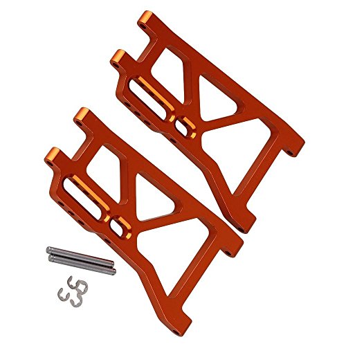 Yiguo 2pcs Aluminium 513008 Rear Lower Suspension Arm for FS RC 1:10 Truck Model Car Upgrade Orange