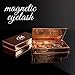Magnetic Eyelashes Double Magnet Ultralight False Eye Lashes No Glue Premium Quality Soft and 3D Effect Silk Eyelash 4 Piece Full Strip New Style