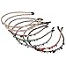 Candygirl Girls Rhinestone Headband For Women Girls Thin Crystal Diamond Headband Beaded Hairhoop Womens Hairbands