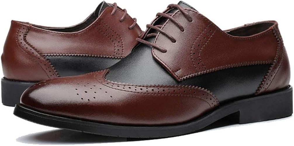 Amazon Yybo 大きいサイズ ビジネスシューズ ストレートチップ レースアップ 革靴 紳士靴 外羽根 ウイングチップ メンズ おしゃれ 黒 茶 ドレスシューズ 防滑 通気性 通勤 カジュアルシューズ ビジネスシューズ Amazon Yybo 大きいサイズ ビジネスシューズ ストレートチップ レースアップ 革靴 紳士靴 外羽根 ウイングチップ メンズ おしゃれ 黒 茶 ドレスシューズ 防滑 通気性 通勤 カジュアルシューズ ビジネスシューズ