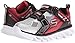 Skechers Kids Boys' Hypno-Flash Light Up Loafer, Silver/Red, 2.5 M US Little Kid