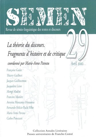 La  théorie du discours