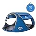 Pop Up Tent -Automatic and Instant Setup-Water Resistent and Anti-UV for 3-4 Person for Hiking and Camping