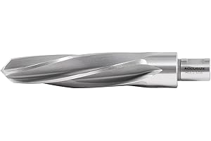 Accusize Industrial Tools 1-3/16 inch H.S.S. Aligning Reamer with 3/4'' / 0.75 inch Weldon Shank, Spiral Flute, 0521-1316