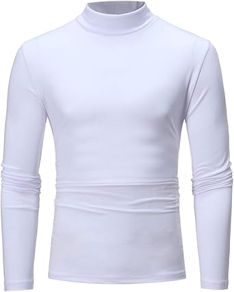 t shirt col roulé homme