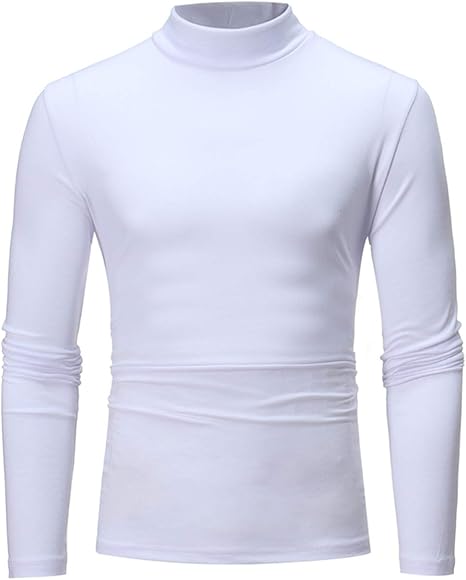 tee shirt uni manche longue homme