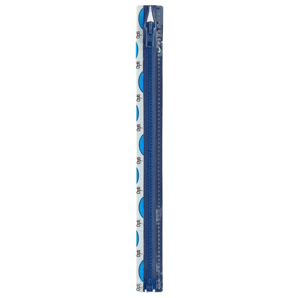 Opti P60-45-00223 Zip, 100% Polyester, 00223 Blue, 45 cm