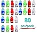 Finger Lights - Led Party Finger Lasers 80 Pc | Multicolor Novelty Finger Beams Set | Bright Raving Strap on Finger Lasers 80 Pk | Fun Laser Pointers for Parties | Light up Toys for Fingers - 80 Pcs