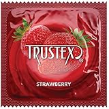 Trustex Strawberry Flavored Latex Condoms-24 Count