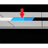 Splicing Tape Tabs Open Reel Audio Die Cut for Tape Decks EZ Peel Roll of 100 Tabs Does NOT Include Block in Photo- Used for Illustration ONLY