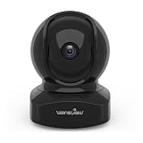 Wireless Security Camera, IP Camera 1080P HD Wansview, WiFi Home Indoor Camera for Baby/Pet/Nanny, Motion Detection, 2 Way Audio Night Vision, Compatible with Alexa, with TF Card Slot and Cloud