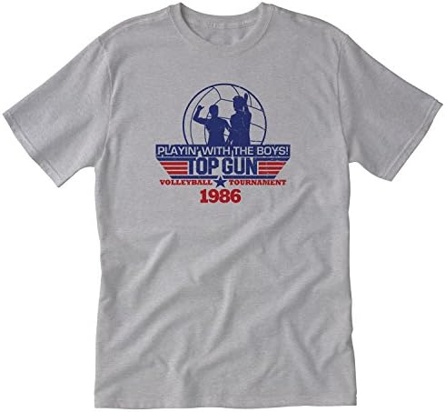Tshirt Laundry Top Gun Volleyball League Tshirt XL Gray