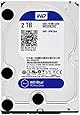 WD Blue 2TB  Desktop Hard Disk Drive - 5400 RPM SATA 6 Gb/s 64MB Cache 3.5 Inch  - WD20EZRZ