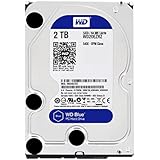 WD Blue 2TB  Desktop Hard Disk Drive - 5400 RPM SATA 6 Gb/s 64MB Cache 3.5 Inch  - WD20EZRZ