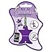 Nite Ize CVM-03-23 Curvyman - Wired Headsets - Retail Packaging - Purple