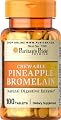 Puritan's Pride Pineapple Bromelain Chewables-100 Tablets