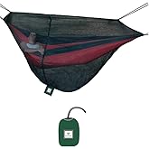 Hammock Bliss Mosquito Net Cocoon -The Ultimate Hammock Bug Net with Insect Proof No See Um Mesh – Make Hammock Camping A Bug Free Experience