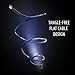 Tenfly Premium LED Flowing Light Glow in Dark Micro USB Cables Charge & Sync Cords for Samsung/HTC/GPS/MP3/Bluetooth and All Micro USB (Android)