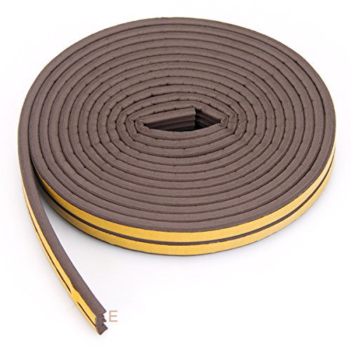 image for AUSPA 50 Feet, Weather Stripping,Door Window Adhesive Seal Strips for 