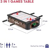 Power Play 3 in 1 Table Top Games Set – Mini Football, Hockey & Table Tennis view 7