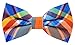 Carahere Mens Cotton Plaid Bow Ties Adjustable Pre Tied Bow Ties For Men primary
