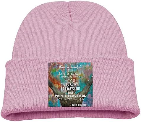G-dragon Finally Lyric Cuffless Beanie Hats Knit Skull Caps Winter Beanies Watch Cap For Men Women