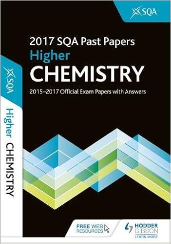 Higher Chemistry 2017 18 Sqa Past Papers With Answers Amazon Co Uk Sqa 9781510421448 Books