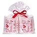 Valentine’s Day Toilet Paper Decorations - Gag Gift Anniversary Present Party Decor(Set of 2)