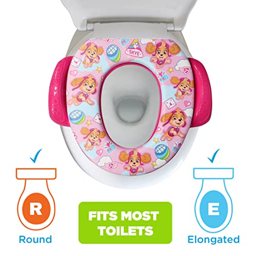 Nickelodeon PAW Patrol "Just Skye" Soft Potty Seat and Potty Training Seat - Soft Cushion, Baby Potty Training, Safe, Easy to Clean