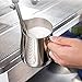 Milk Frothing Pitcher -Stainless Steel Measurements On Side Milk Pitcher With Latt Art Pen (14oz)