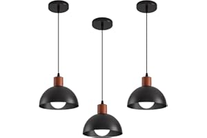 KENMI Woven Pendant Light Boho Chandelier, Rattan Pendant Lights Kitchen Island, Farmhouse Pendant Lighting with Hand Woven Wicker Shade, Boho Chandelier Light Fixtures Ceiling Hanging Light