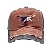 Texas Longhorn Distressed Baseball Cap/Hat 100% Cotton