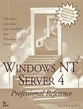 Windows NT Server 4 Professional Reference, Siyan, Karanjit S., 156205659X