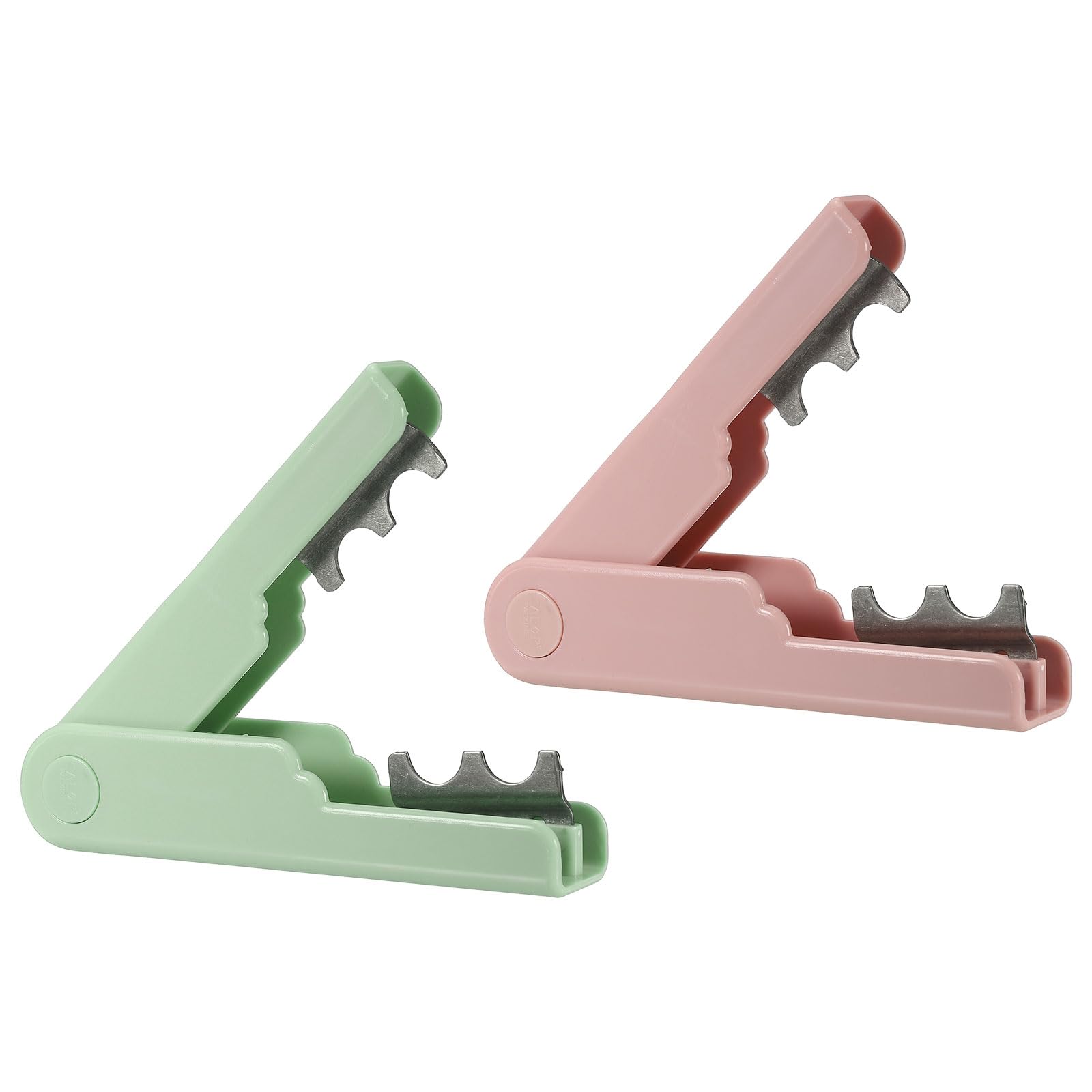 PATIKIL Rose Thorn Stripper Tool, 2Pack Metal Thorn Removers Tools Rose Stem Leaf Thorn Strippers for Rose Flower Floral Arrangement, Multicolored