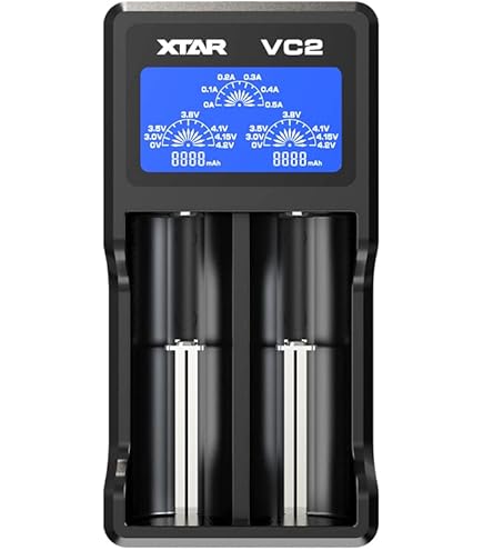 XTAR Dragon VP4L PLUS 18650 Rechargeable Battery Charger For 3.6V 3.7V Li-ion/1.2V AA AAA Ni-MH Batteries And 11.1V 3S Batteries, Professional Charger 21700 - View #11