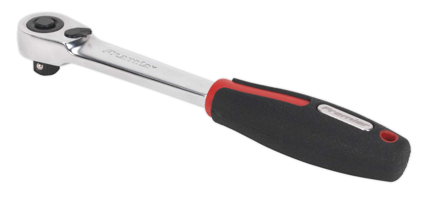 Sealey Ak8981 Ratchet Wrench 3/8In Sq Drive Compact Head 72T Flip Reverse