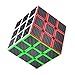 Puzzle Cube, Haip 3x3x3 Carbon Fiber Sticker Speed Smooth Magic Cube Puzzle Cube Black