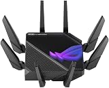 ASUS GT-AXE16000 WiFi 6E Router Quad-Band 6 GHz 10G WAN Ports VPN Fusion view 4