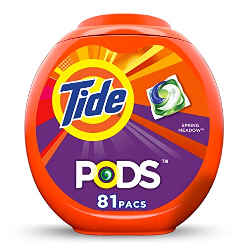 Tide PODS Laundry Detergent Soap Pods, Spring Meadow, 81 count Pricepulse