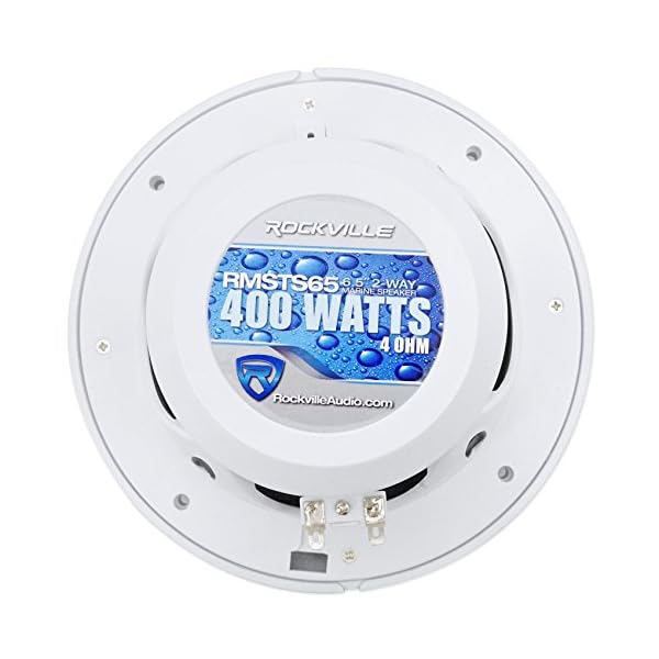 Rockville-Rmsts65s-Pair-65-800W-Waterproof-Marine-Boat-Speakers-2-Way-Silver Rockville-Rmsts65s-Pair-65-800W-Waterproof-Marine-Boat-Speakers-2-Way-Silver