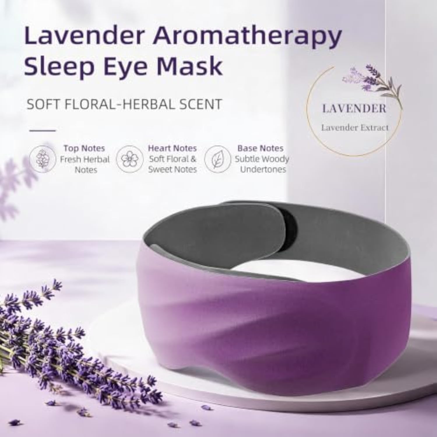 Purple Sleep Mask 50%OFF