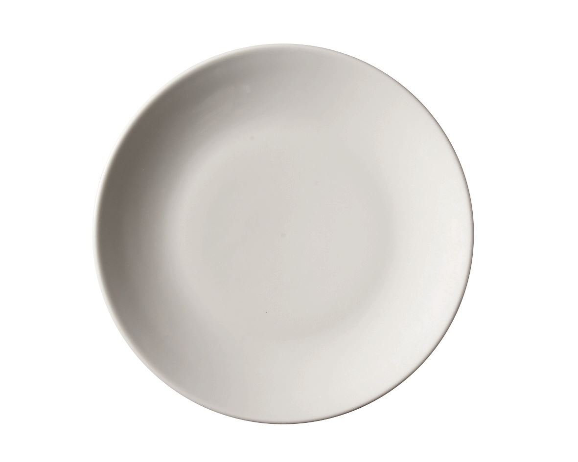 Genware NEV-187630 Royal Coupe Plate, 30 cm, White (Pack of 6)