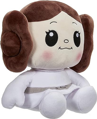 Star Wars Cuutopia Princess Leia Plush Pillow Doll | 10 Inch, Soft Rounded, Collectible Toy Gift