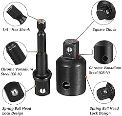 Mesee 12 In 1 Impact Socket Adapter Set, Air Impact